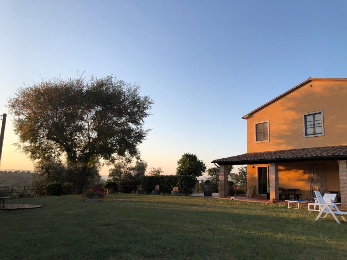 Agriturismo Il Saragiolo Villa Montemerano Luaran gambar